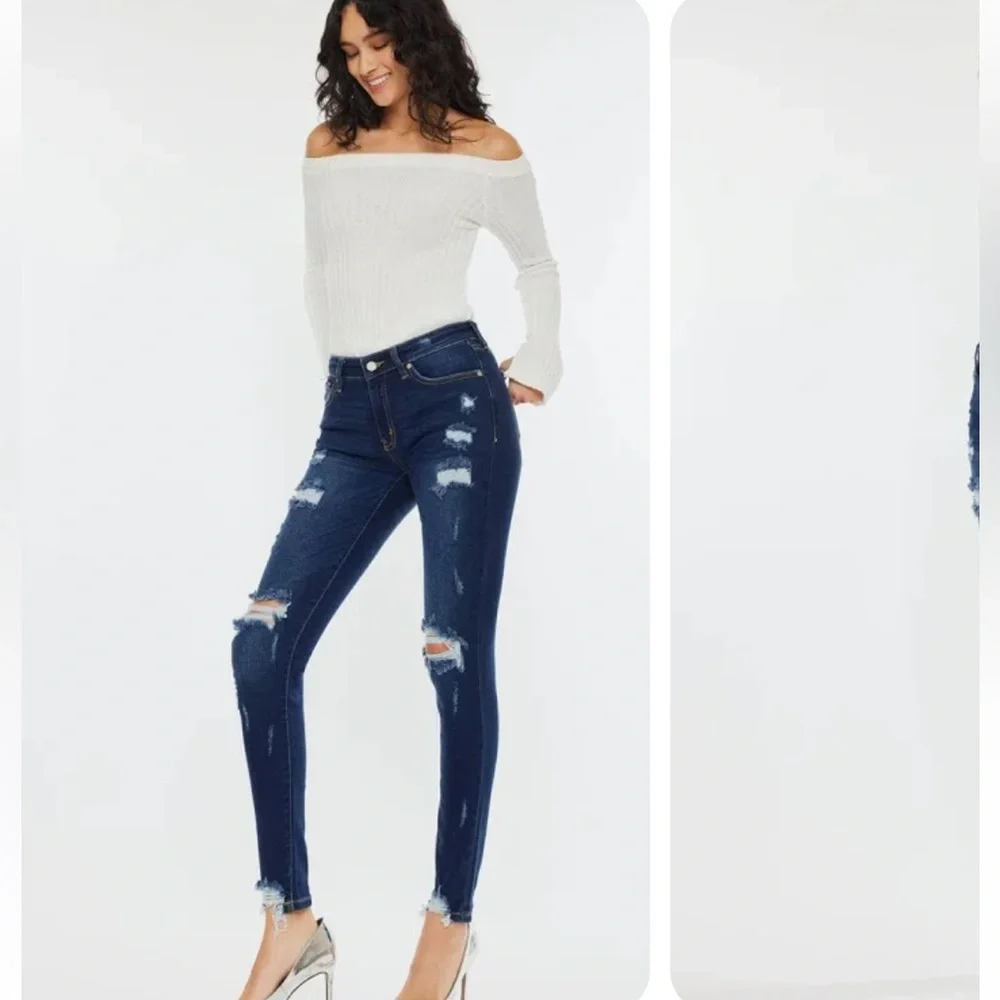 Kancan Kora Mid Rise Super Skinny jeans - Picture 2 of 9